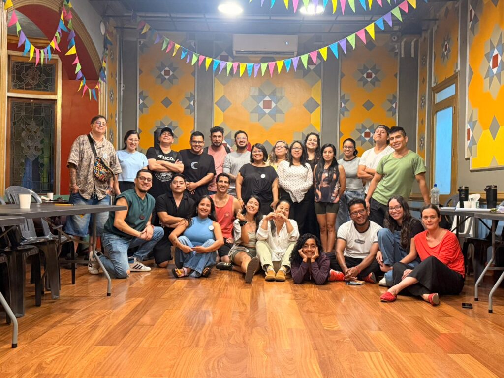 capacitación a la Tarumba. Foto grupal